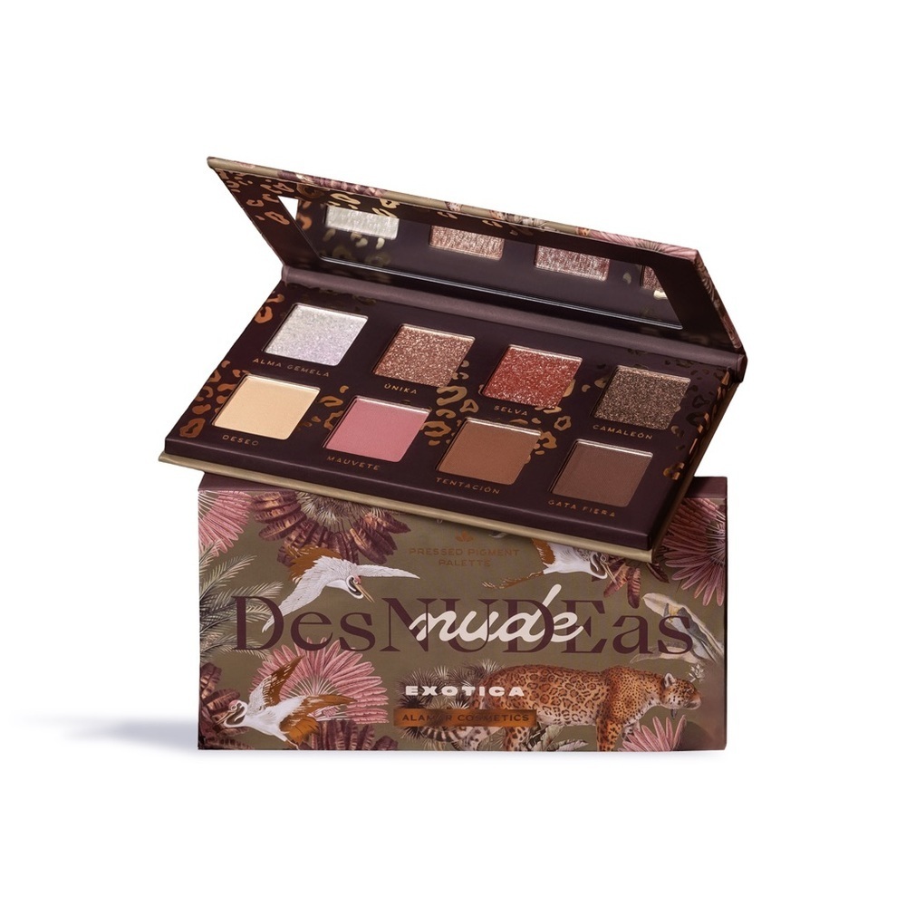 DesNudeAs Exotica Eyeshadow Palette makeup ALAMAR COSMETICS